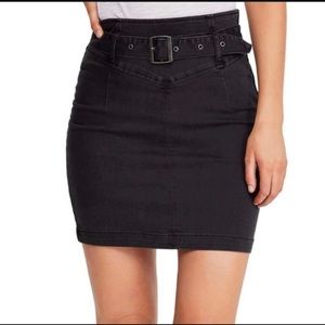 Free People Black Skirt